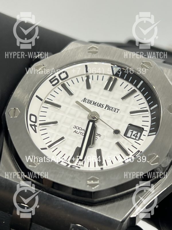 Товар Audemars Piguet Royal Oak Offshore Diver 15710ST.OO.A002CA.02 White Фото 5 - Audemars Piguet Royal Oak Offshore Diver 15710ST.OO.A002CA.02 White