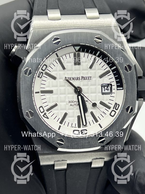 Товар Audemars Piguet Royal Oak Offshore Diver 15710ST.OO.A002CA.02 White Фото 8 - Audemars Piguet Royal Oak Offshore Diver 15710ST.OO.A002CA.02 White