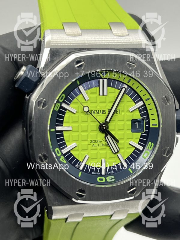 Товар Audemars Piguet Royal Oak Offshore Diver 15710ST.OO.A038CA.01 Фото 7 - Audemars Piguet Royal Oak Offshore Diver 15710ST.OO.A038CA.01