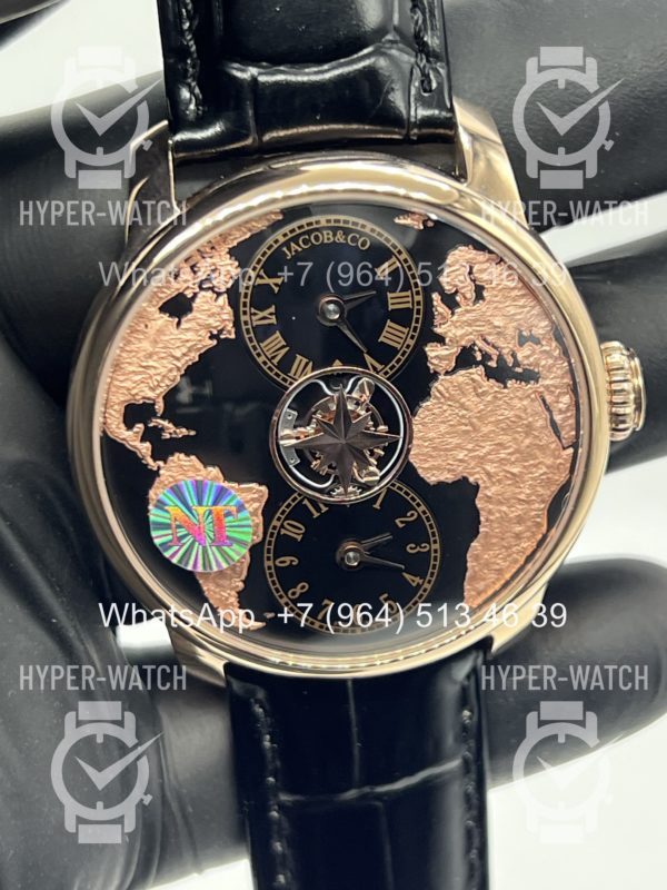 Фото 5 - Jacob & Co The World Is Yours 43mm DT100.40.AA.AB.ABALA