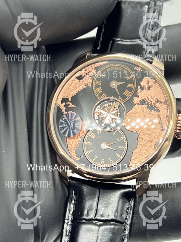 Фото 6 - Jacob & Co The World Is Yours 43mm DT100.40.AA.AB.ABALA