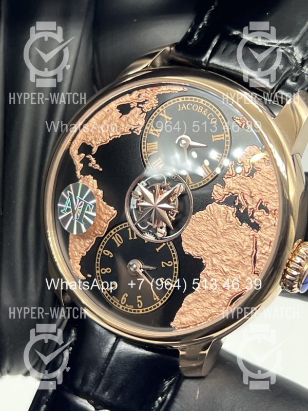 Фото 8 - Jacob & Co The World Is Yours 43mm DT100.40.AA.AB.ABALA