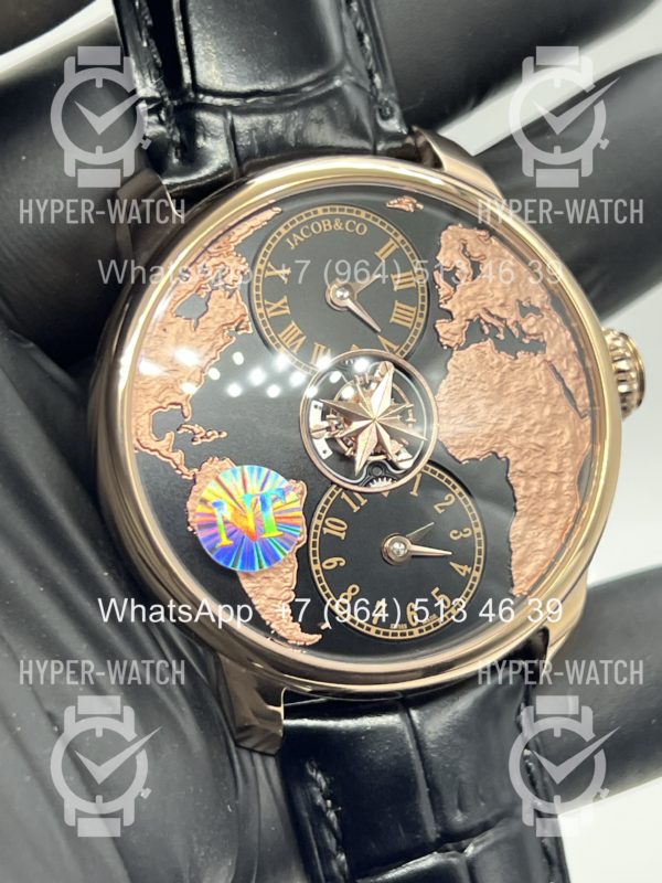 Фото 9 - Jacob & Co The World Is Yours 43mm DT100.40.AA.AB.ABALA