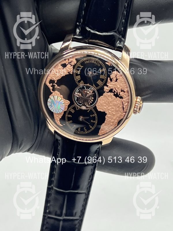 Фото 11 - Jacob & Co The World Is Yours 43mm DT100.40.AA.AB.ABALA
