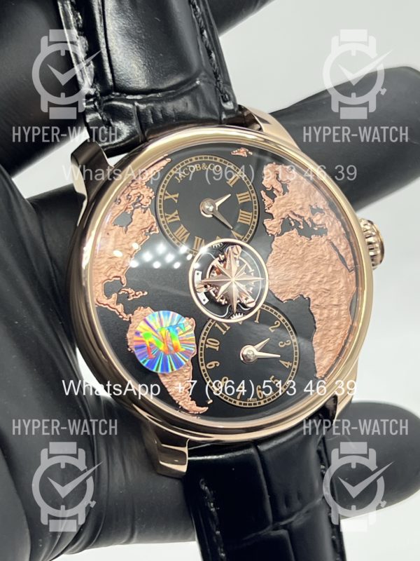Фото 15 - Jacob & Co The World Is Yours 43mm DT100.40.AA.AB.ABALA