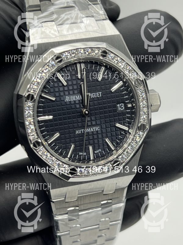 Товар Audemars Piguet Royal Oak 37mm 15451ST.ZZ.1256ST.03 Blue Steel Фото 4 - Audemars Piguet Royal Oak 37mm 15451ST.ZZ.1256ST.03 Blue Steel