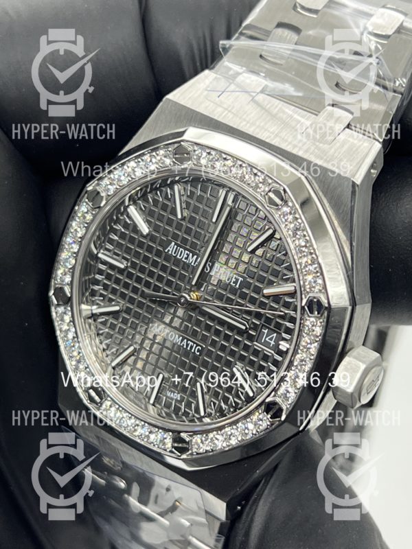 Товар Audemars Piguet Royal Oak 37mm 15451ST.ZZ.1256ST.02 Grey Фото 7 - Audemars Piguet Royal Oak 37mm 15451ST.ZZ.1256ST.02 Grey