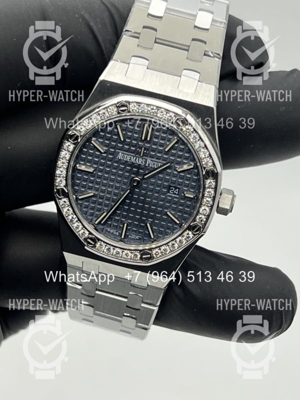 Товар Audemars Piguet Royal Oak 33mm 67651IP.ZZ.1261IP.01 Diamond Steel Фото 2 - Audemars Piguet Royal Oak 33mm 67651IP.ZZ.1261IP.01 Diamond Steel