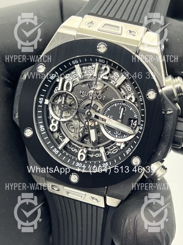 Товар Hublot Big Bang Unico 42mm 421.NM.1170.RX Black Steel Фото 2 - Hublot Big Bang Unico 42mm 421.NM.1170.RX Black Steel
