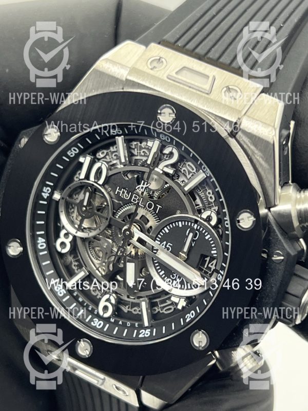 Товар Hublot Big Bang Unico 42mm 421.NM.1170.RX Black Steel Фото 3 - Hublot Big Bang Unico 42mm 421.NM.1170.RX Black Steel