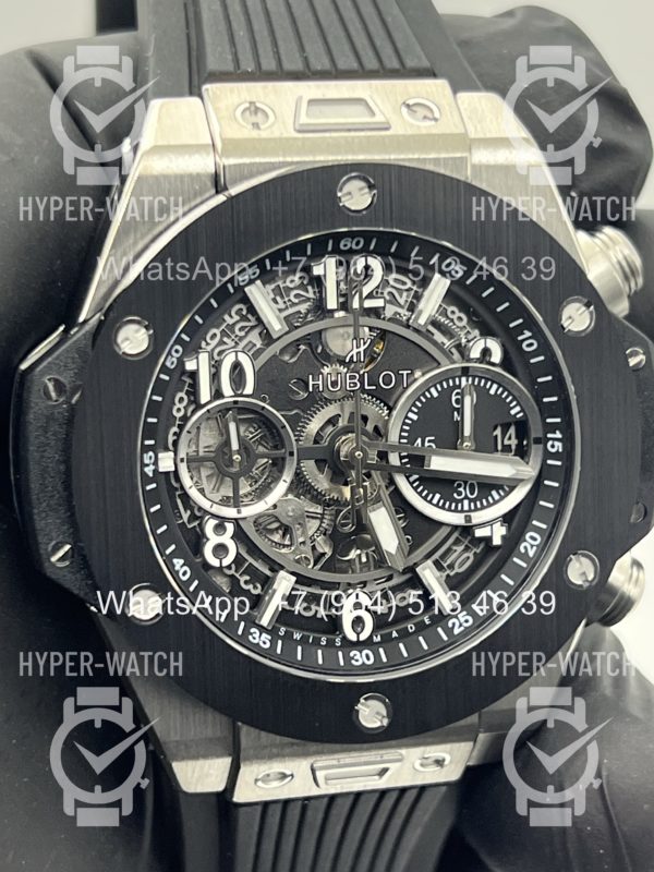 Товар Hublot Big Bang Unico 42mm 421.NM.1170.RX Black Steel Фото 4 - Hublot Big Bang Unico 42mm 421.NM.1170.RX Black Steel