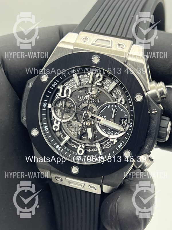 Товар Hublot Big Bang Unico 42mm 421.NM.1170.RX Black Steel Фото 7 - Hublot Big Bang Unico 42mm 421.NM.1170.RX Black Steel