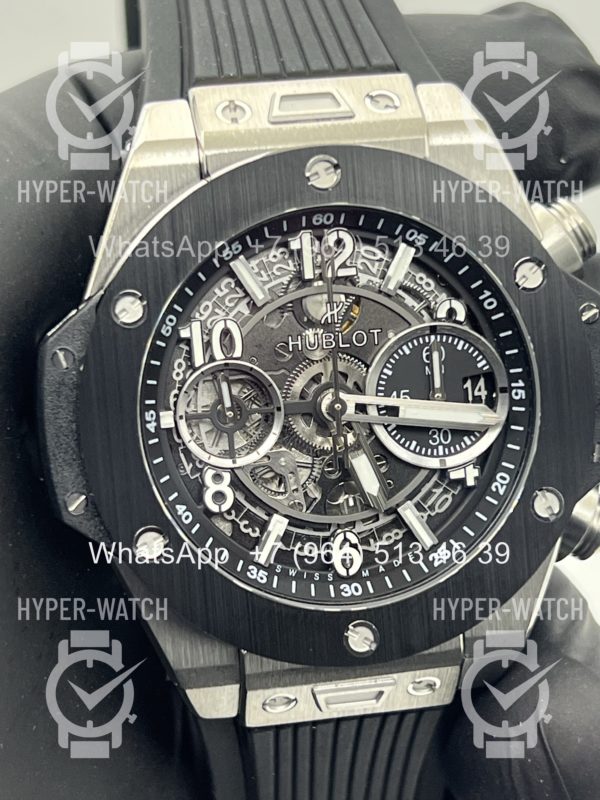 Товар Hublot Big Bang Unico 42mm 421.NM.1170.RX Black Steel Фото 8 - Hublot Big Bang Unico 42mm 421.NM.1170.RX Black Steel
