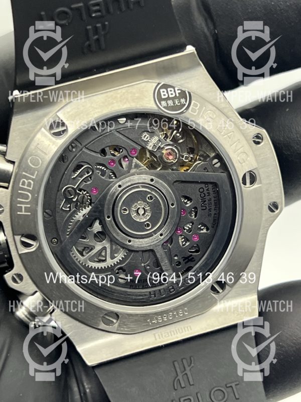 Товар Hublot Big Bang Unico 42mm 421.NM.1170.RX Black Steel Фото 15 - Hublot Big Bang Unico 42mm 421.NM.1170.RX Black Steel